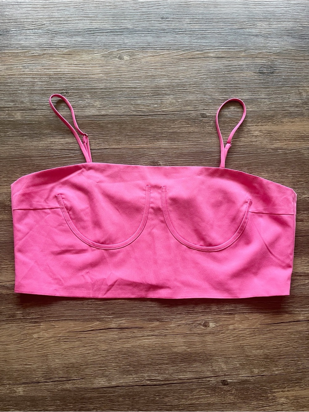 Something New Jane Pink Crop Top